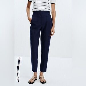 Zara Navy Women's Trousers